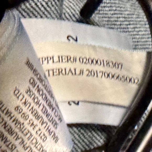 Ralph Lauren Dark Blue Denim Jeans High Waist Straight Leg Sz. 8 - Picture 12 of 16